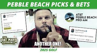 2025 Pebble Beach Picks, Bets, One & Done | Farmers Recap | Who Cares About TV Ratings/YouTube Golf