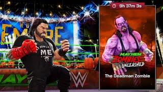 The Deadman Zombie Vs. 6 Star Roman Reigns | WWE Mayhem Zombies Unleashed Event