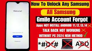 FinallyAll Samsung New Frp Bypass Method 2024 AD X ST Tool | Android 12/13/14 *#0*# Not Working.