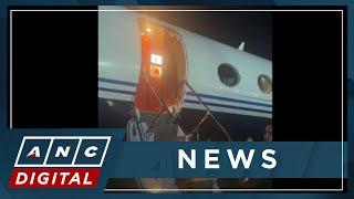 BREAKING: Former president Duterte boards plane en route to The Hague, Netherlands | ANC