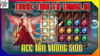 VLTK MOBILE - REVIEW ACC KHOẺ N.H.Ấ.T VLTKM -  THUỘC TÍNH VÀ TRANG BỊ ACC TẦN VƯƠNG | Thiên Nhai TV