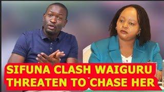 BREAKING!!Kirinyang'a Gov.Anne Waiguru almost run out of commitee as Sen.Sifuna asks tough questions