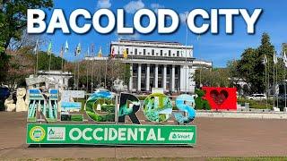 Bacolod City, Philippines Virtual Tour | Morning Walk - Public Plaza, Wet Market, Capitol & More!