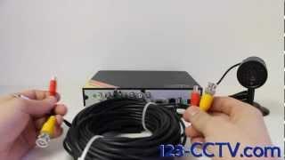 How to Connect an Audio Camera to a DVR by 123-CCTV.com
