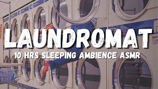 The Laundromat asmr Cafe On A Rainy Day! Wash Your Clothes And Relax With A Cup Of Coffee