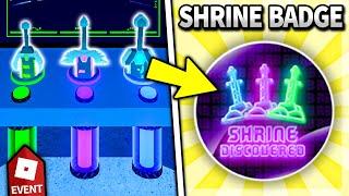 HOW TO GET SWORD SHRINE BADGE in RB Battles Event!! (Roblox)