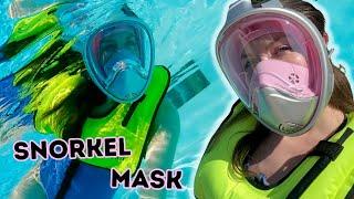  My NEW Full Face Snorkel Mask Review 