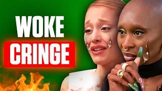 Wicked Interviews DESTROYED For Unbearable CRINGE! Film Gets INSANE TRIGGER WARNING…