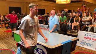 2023 Air Hockey World Championship - FINALS - Colin Cummings vs Jacob Weissman