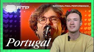 NAPA - DESLOCADO REACTION  Portugal Eurovision 2025