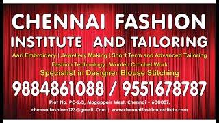 Chennai fashion Institute | Best Fashion Designing Technology College | Aari embroidery Courses