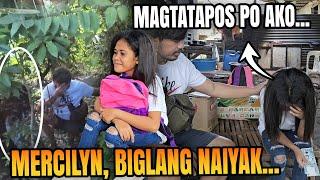 Kolehiyo Pero Kanin Lang Ang Baon | Naiyak Si Mercilyn Sa Biyayang Natanggap Niya