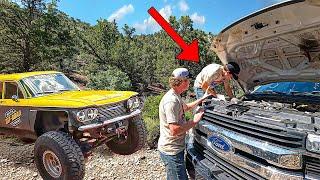 Ford Powerstroke Breaks Down 100 Miles In The Back Country!