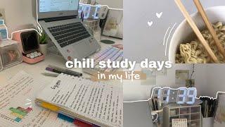 Chill study days  revising for exams, lots of note taking, summer vibes, painting ft. Ana Luisa