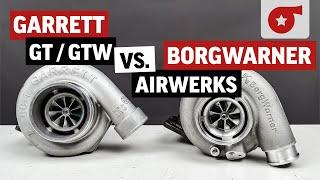 BorgWarner AirWerks vs. Garrett GT / GTW - Vergleich der Preis-Leistungs-Lieblinge!