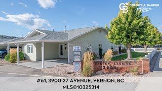 #61, 3900 27 Avenue, Vernon, BC MLS®10325314