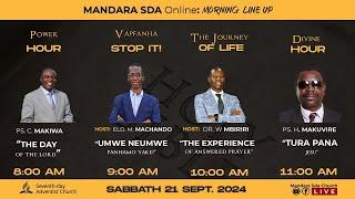 SDA CHURCH MANDARA || MORNING ONLINE SERVICE || 21 SEPTEMBER 2024 || 8AM TO 12PM