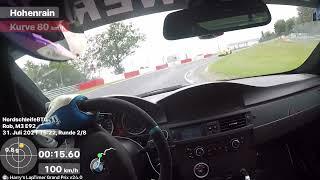 BTG 7:25 M3 E92 vs GT4 Cayman 718 Clubsport + trafic Nordschleife