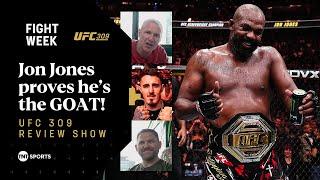 THE GOAT!  Jon Jones Channels Bruce Lee To Retire Stipe #UFC309 Review Show with Tom Aspinall 