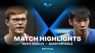 Alexis Lebrun vs Xue Fei | MS | WTT Contender Tunis 2022 (QF)