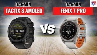 Garmin Tactix 8 VS Garmin Fenix 7 Pro