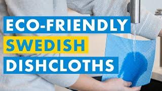 Swedish Dishcloths - An Eco-Friendly Kitchen Sponge Alternative