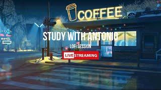 LIVE Chillhop Music Mix, Relaxing Beats, Cozy Coffee Shop Ambience - Study With Antonio