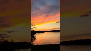 amazing sunset lakelife