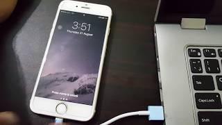 Share internet from iPhone 5, 6, 6s, 7, 7 Plus to PC with USB Cable