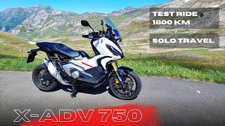 HONDA X-ADV 750 Limited Edition| 1800 Km Test Ride | Come perdere la Action Cam sul Grossglockner!