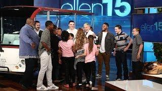 Ellen Surprises the Amazing Sanders Family