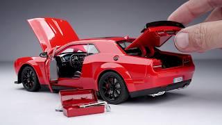 Unboxing of Dodge Challenger SRT Demon 1:24 Diecast Model Car