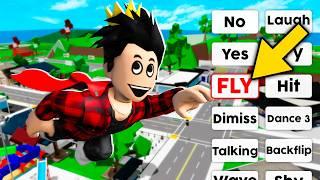 How to FLY HACKS in Roblox Brookhaven....