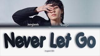 Jungkook Never Let Go [ПЕРЕВОД НА РУССКИЙ Color Coded Lyrics]