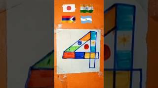 +++ flag drawing #republicday #subscribe #indianflag #drawing ️ #ytshorts #shorts
