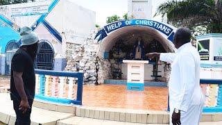 The most sacred place in Ghana where the mother of Jesus (MARY) visited physically | Egyam Groto.