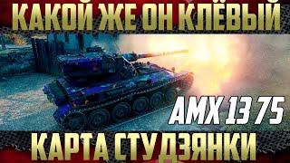 АМХ 13 75 WoT - Хотел никуда не лезть, ну как обычно))