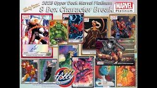 2023 Upper Deck MARVEL PLATINUM 8 Box CHARACTER Break #14 eBay 09/17/24