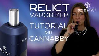 NORDDAMPF RELICT VAPORIZER TUTORIAL MIT CANNABBY