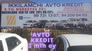 Avto Kredit KAPITAL BANKDAN 3 Yillik ikkilamchi 20% CHEVROLET LACETTI