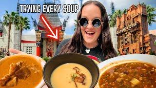 Trying EVERY Soup In Hollywood Studios | ULTIMATE Food Tour At Disney World!