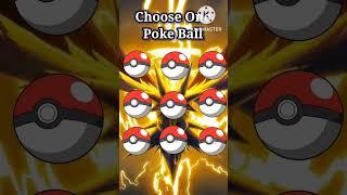 Choose one poke ball AMV Pokemon mega X