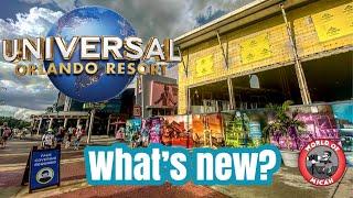 Whats New at City Walk? Universal Orlando Resort | HHN 30th Merchandise & NEW Universal Mask!