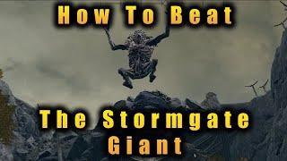 How To Beat The Stormgate Giant (Guide) // Elden Ring