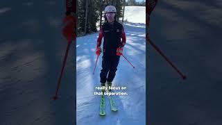 How to ski short turns like a World Cup Slalom skier ️ part 2.