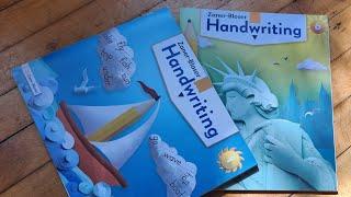 Zaner-Bloser Handwriting| #flipthroughvideo| #homeschoolingmom| #homeschoolmom| #homeschooljourney