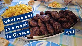 What we eat in a week in Greece - ep3 - Grandma's cooking