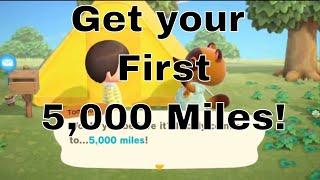 Animal Crossing New Horizons | Get your first 5000 Miles!!!