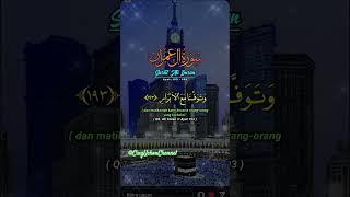 Surah Ali Imran ayat 193-194 #cinguchonchannel #shortvideo #subscribe