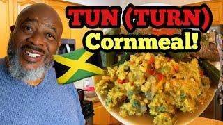 How to make Tun “Turn” Cornmeal! | Deddy's Kitchen